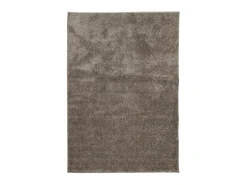 Alfombra pelo largo aspecto brillante ISTAN gris 160x230 cm ES27419