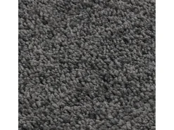Alfombra peluda antideslizante gris oscuro 160x230 cm ES42758