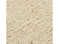Alfombra peluda antideslizante color crema 160x230 cm ES35286