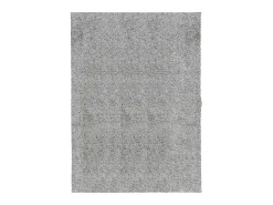 Alfombra peluda de pelo largo moderna PAMPLONA gris 140x200 cm ES53138
