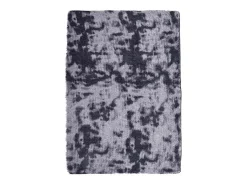 Alfombra peluda NAVARRA gris oscuro 160x230 cm