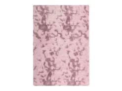 Alfombra peluda NAVARRA Rosa Polvo 200x290 cm