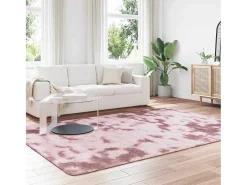Alfombra peluda NAVARRA Rosa Polvo 200x290 cm