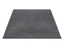 Alfombra piel sintética suave lavable - Antracita - 240 x 340 cm - COSY
