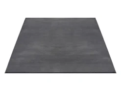 Alfombra piel sintética suave lavable - Antracita - 160 x 220 cm - COSY