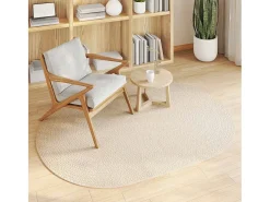 Alfombra PP color crema