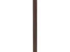 Alfombra rectangular bambú marrón oscuro 80x200 cm