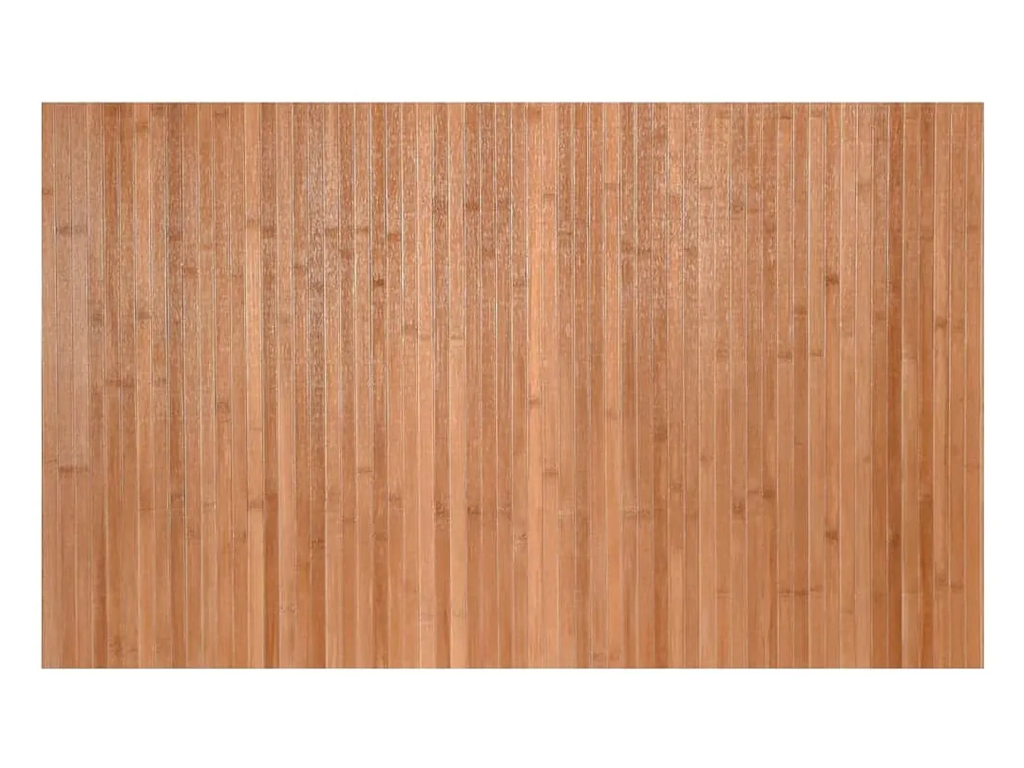 Alfombra rectangular bambú color natural 60x100 cm