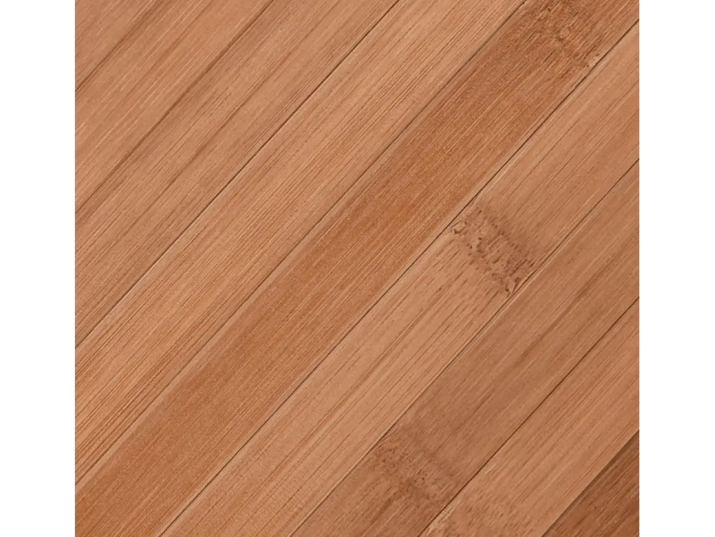 Alfombra rectangular bambú color natural 60x100 cm