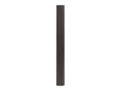 Alfombra rectangular bambú marrón oscuro 100x200 cm