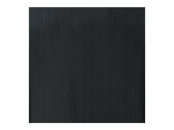 Alfombra rectangular bambú negro 100x100 cm