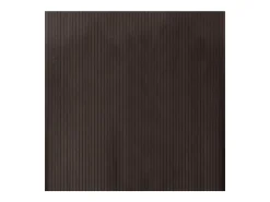Alfombra rectangular bambú marrón oscuro 100x100 cm