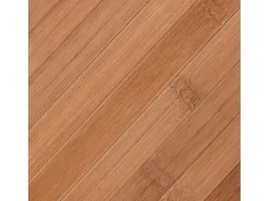 Alfombra rectangular bambú color natural 80x100 cm