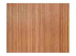 Alfombra rectangular bambú color natural 80x100 cm