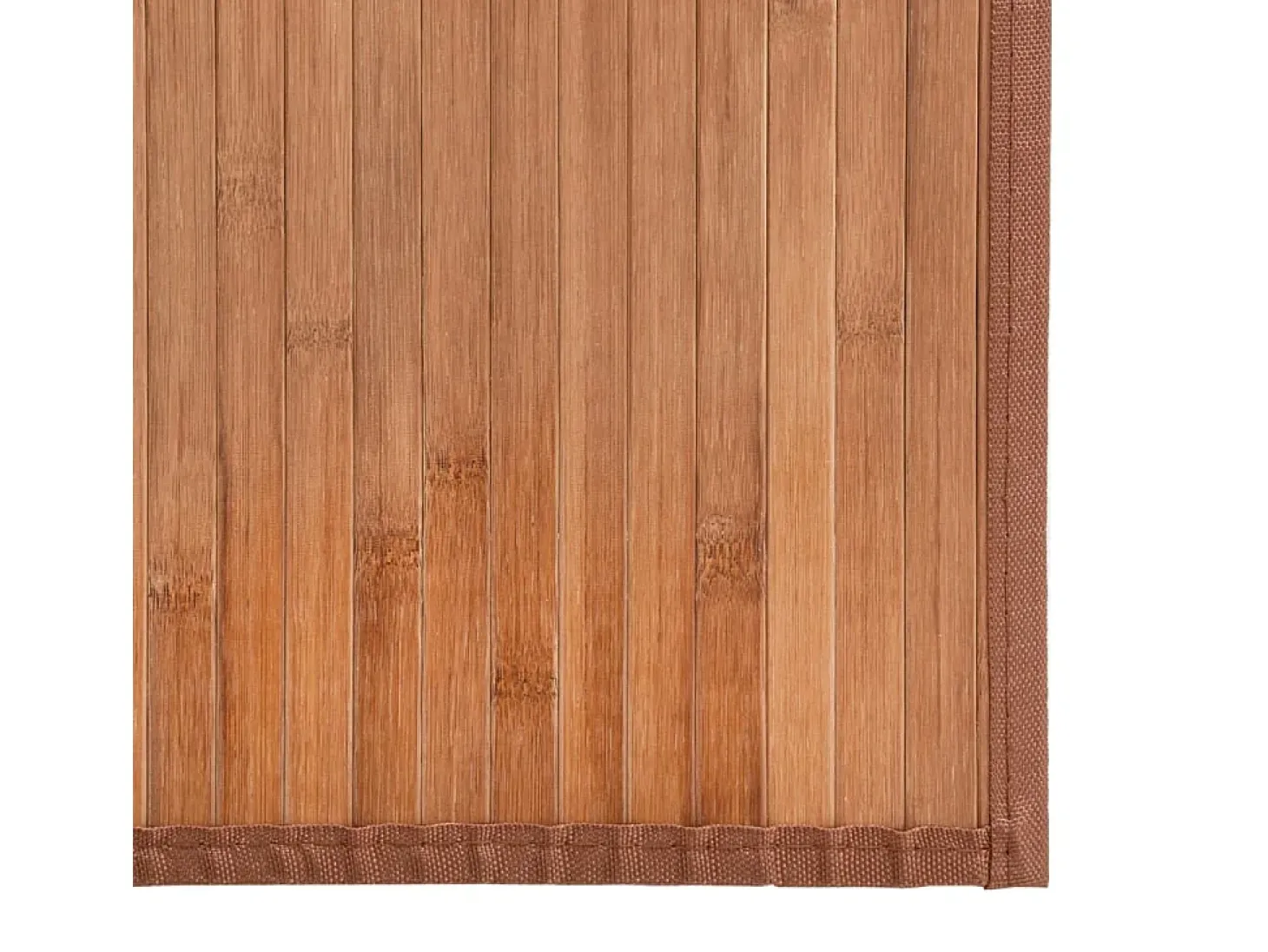 Alfombra rectangular natural de bambú 70x200 cm