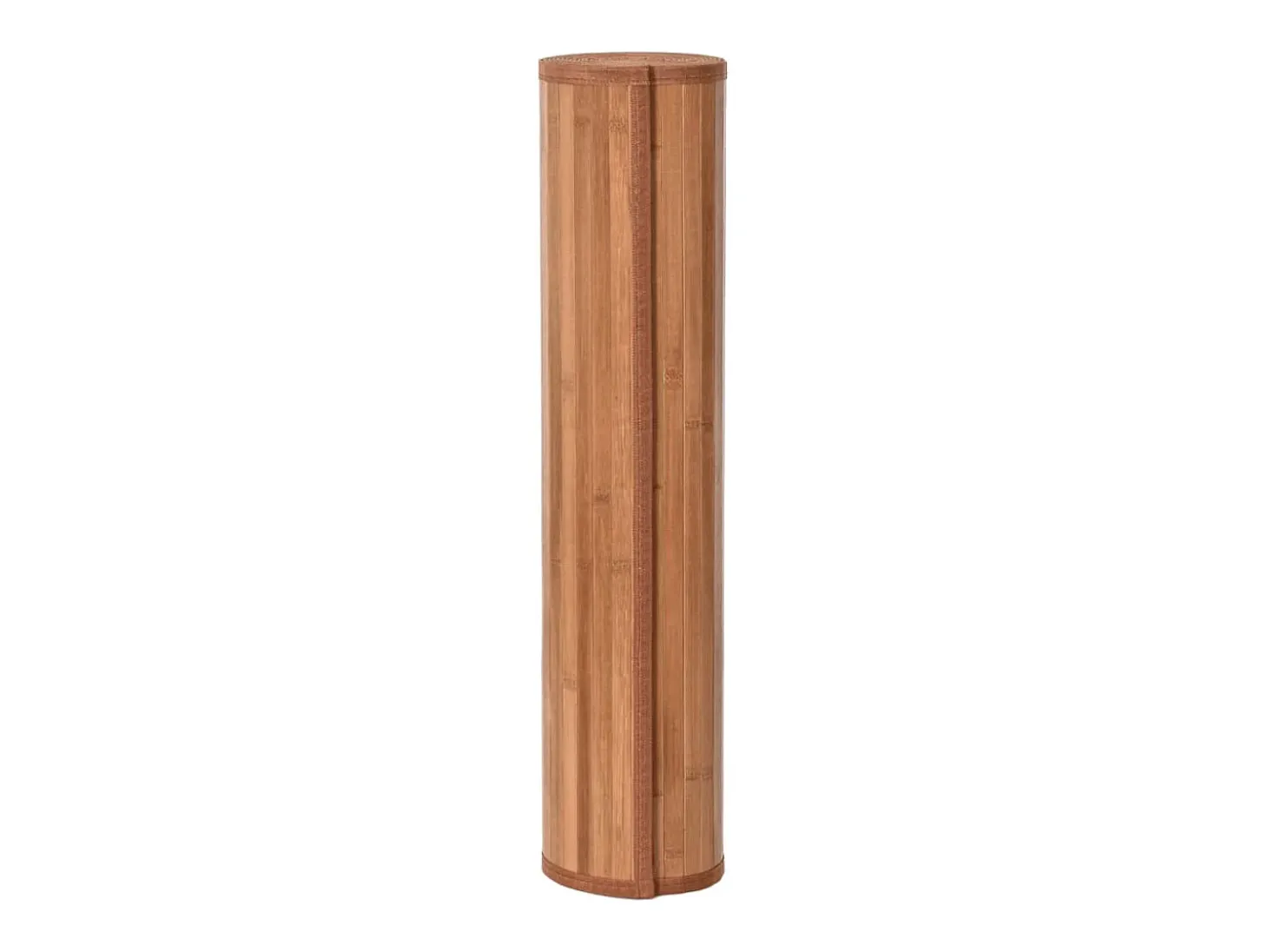 Alfombra rectangular natural de bambú 70x200 cm