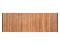 Alfombra rectangular natural de bambú 70x200 cm