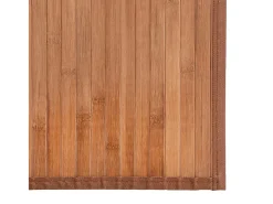 Alfombra rectangular natural de bambú 70x300 cm