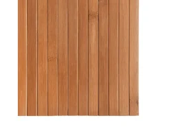 Alfombra rectangular natural de bambú 60x300 cm