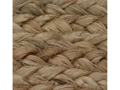 Alfombra redonda 150 cm yute trenzado