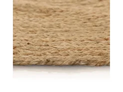 Alfombra redonda 150 cm yute trenzado