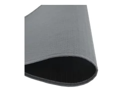Alfombra redonda bambú gris 100 cm