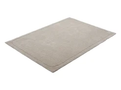Alfombra redonda de pelo medio, 200 x 290 cm, Topo, VELINA