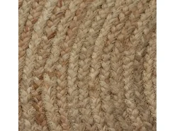 Alfombra redonda de yute trenzado 90 cm ES30120