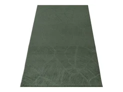 Alfombra Rio ala estar antideslizante hojas, Bosque, 200 x 280 cm