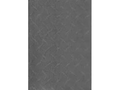 Alfombra Rio ala estar antideslizante 3D, Antracita, 120 x 160 cm