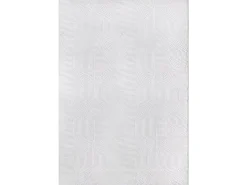 Alfombra Rio ala estar antideslizante arco, Blanquecino, 200 x 280 cm