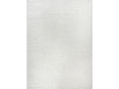 Alfombra Rio ala estar antideslizante océano, Crema, 80 x 150 cm