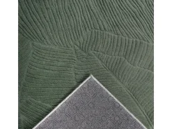 Alfombra Rio ala estar antideslizante hojas, Bosque, 160 x 220 cm