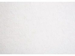 Alfombra Shaggy tejida a mano 135x200 cm Blanco Cozy