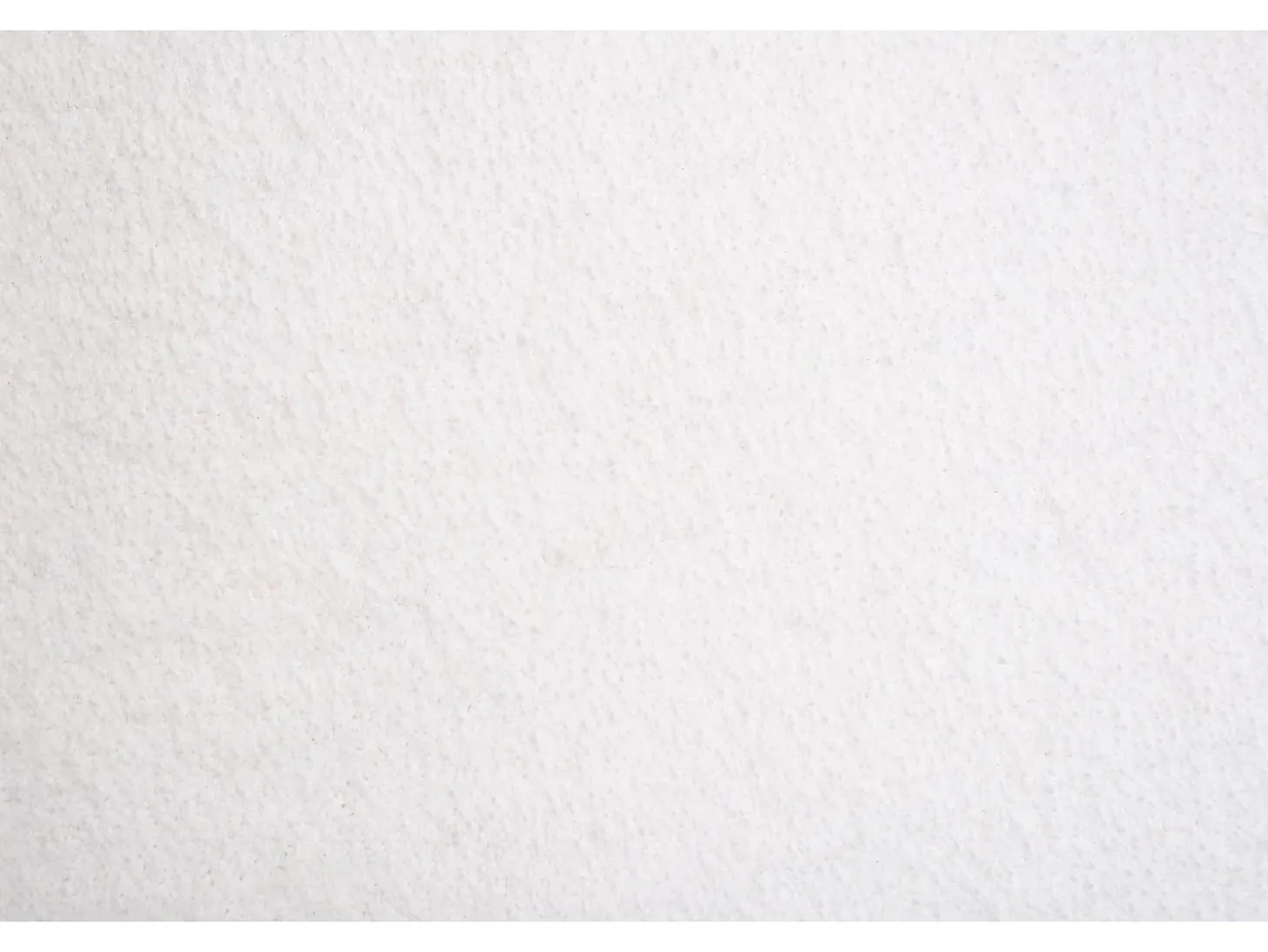 Alfombra Shaggy tejida a mano 135x200 cm Blanco Cozy