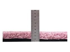 Alfombra Shaggy tejida a mano 80x120 cm Rosa Cozy