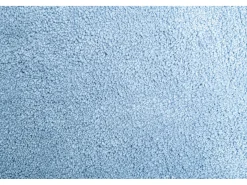 Alfombra Shaggy tejida a mano 190x190 cm Azul claro Cozy