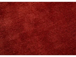 Alfombra Shaggy tejida a mano 140x140 cm Óxido Cozy