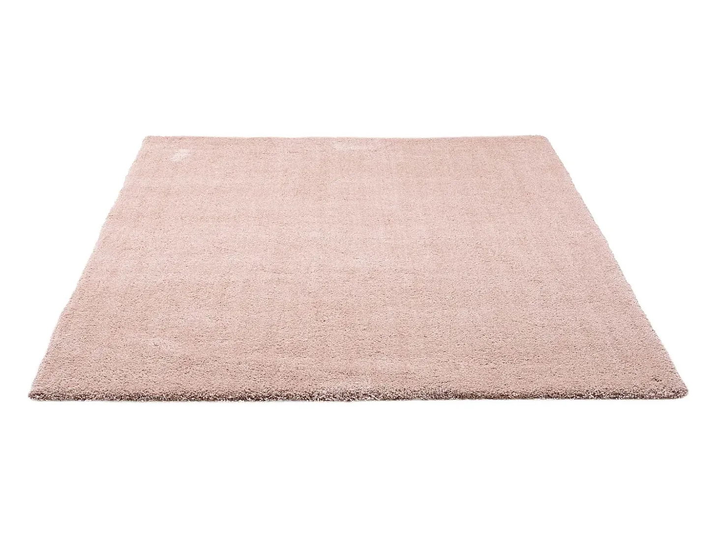 Alfombra Shaggy tejida a mano 50x80 cm Beige Cozy