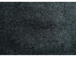 Alfombra Shaggy tejida a mano 140x140 cm Antracita Cozy