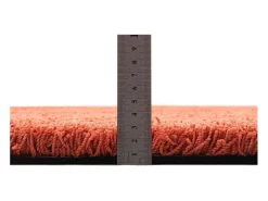 Alfombra Shaggy tejida a mano 80x120 cm Óxido Cozy