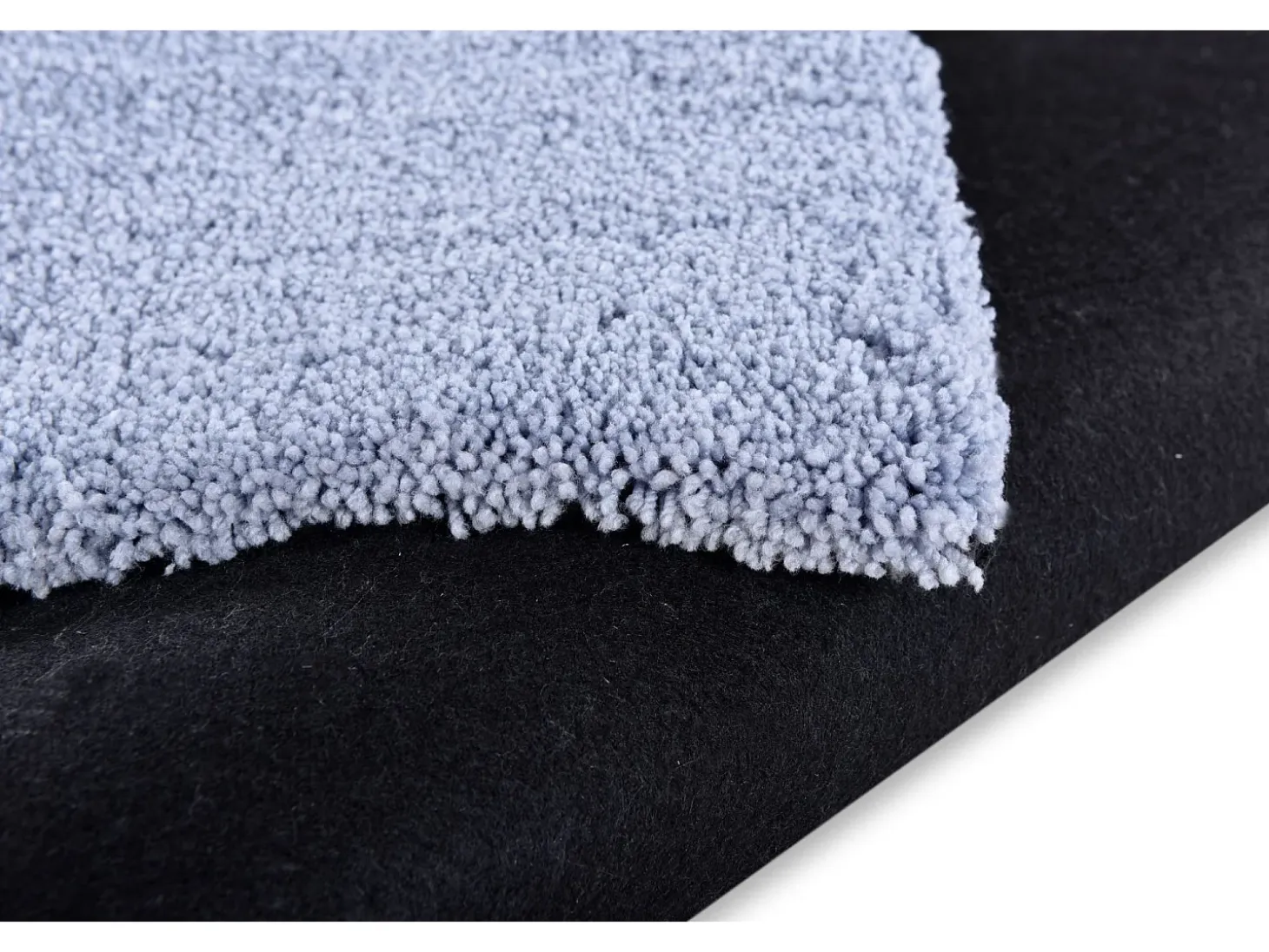 Alfombra Shaggy tejida a mano 190x290 cm Azul claro Cozy