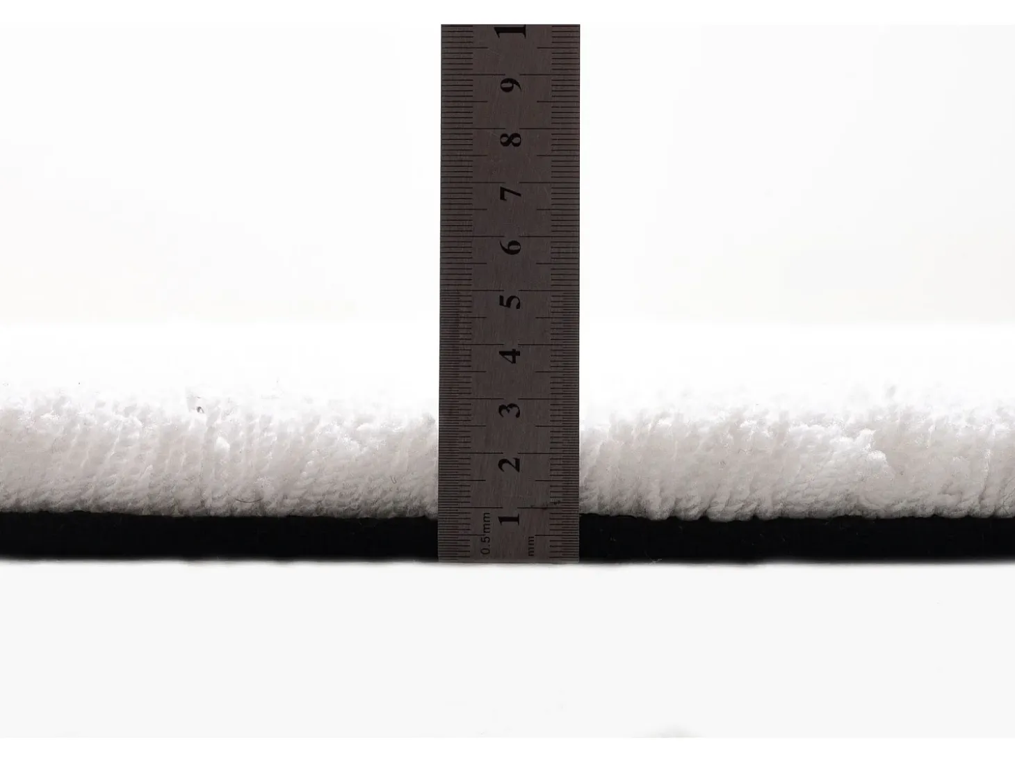 Alfombra Shaggy tejida a mano 160x230 cm Blanco Cozy
