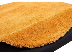 Alfombra Shaggy tejida a mano 80x120 cm Oro Cozy