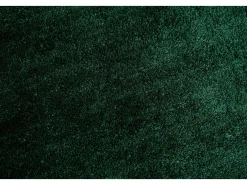Alfombra Shaggy tejida a mano 140x140 cm Verde Cozy