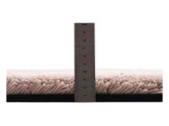 Alfombra Shaggy tejida a mano 160x230 cm Beige Cozy
