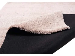 Alfombra Shaggy tejida a mano 160x230 cm Beige Cozy