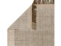 Alfombra tejida a mano, 100% lana - 160x230cm - verde, crema,blanco - Avalon