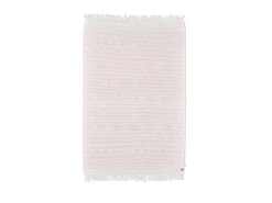Alfombra tejida a mano con diseño étnico 140x200 cm Rosa Colored Macrame