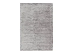 Alfombra tejida a mano de viscosa - 200x290cm - Plata - Blade